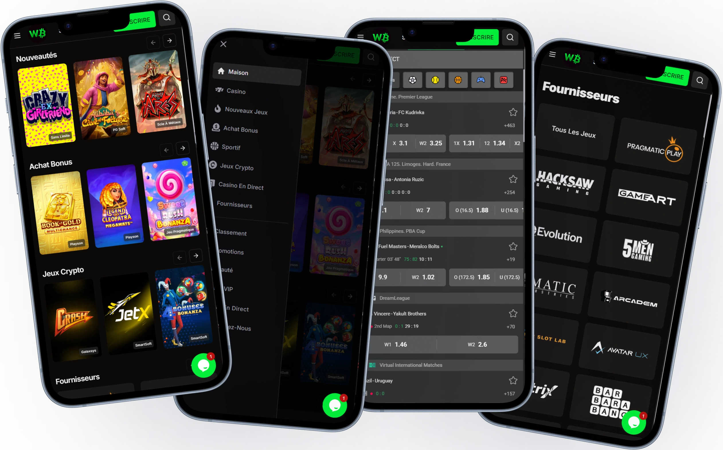 Expérience Mobile de WinBit Casino